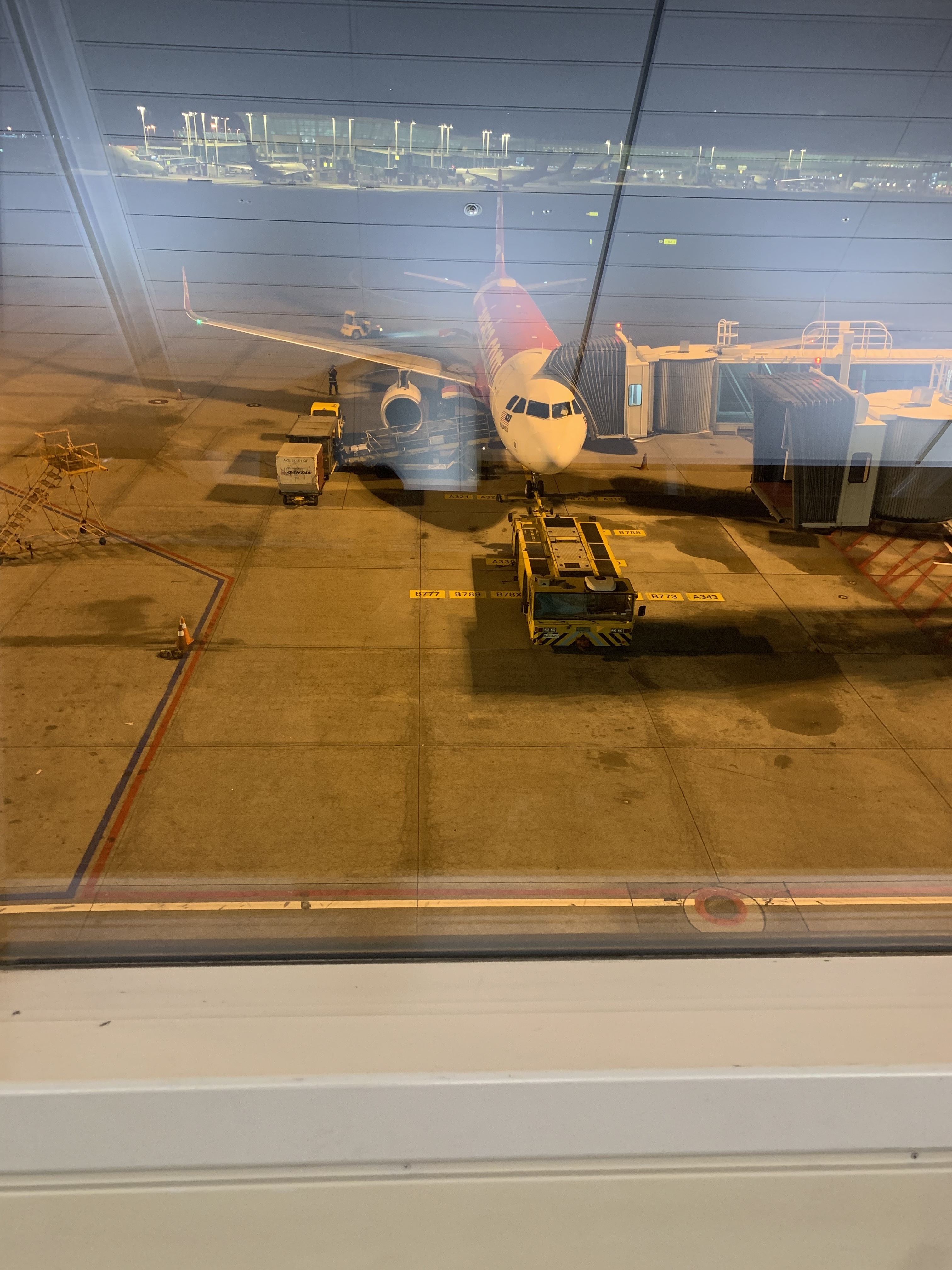 코타키나발루 공항 도착